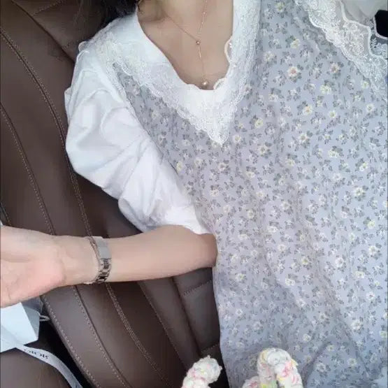 [SOLD OUT] (가격내림끝)바이씨니 꽃잎 뷔스티에 원피스
