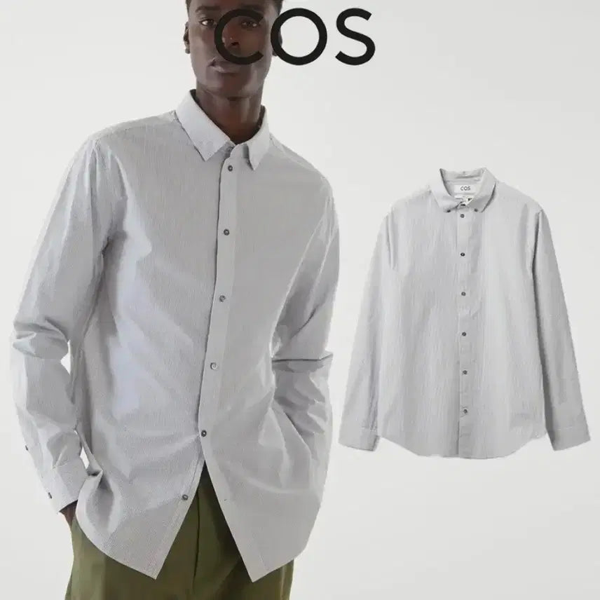[SOLD OUT] (상태최상) COS 코스 남성 레귤러핏 coupe droite 바스락 스