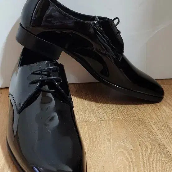 [BUNJANG] Saint Laurent Patent Leather Derby Shoes / (미사용/245)생로랑 페이던트 더비슈즈 숙녀화 정장구두 생로랑구두