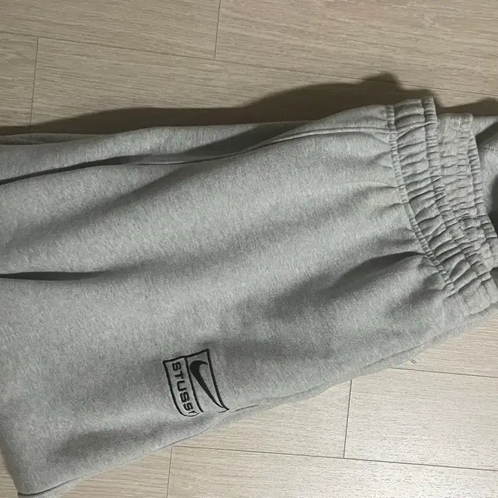 [BUNJANG] Nike x Stüssy Fleece Jogger Pants (Grey Heather) / 나이키 스투시 조거팬츠s