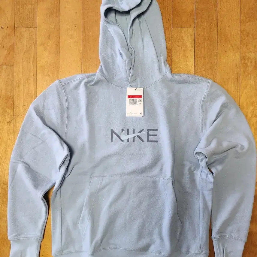 [BUNJANG] Nike Swoosh Hoodie Blue L / [새상품] 나이키 스우시 후드티 블루 L