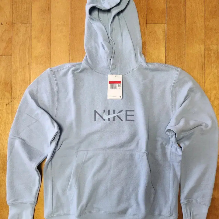 [BUNJANG] Nike Swoosh Hoodie Blue L / [새상품] 나이키 스우시 후드티 블루 L