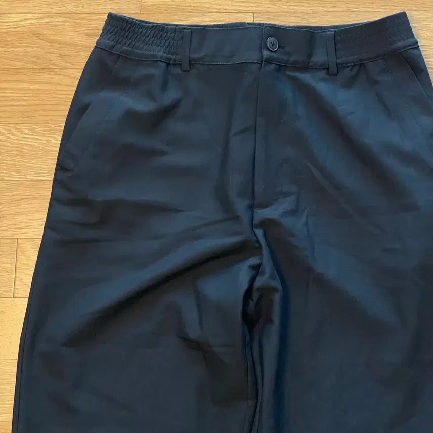 [BUNJANG] ZARA Black Comfort Banding Slacks / 자라 블랙 컴포트 밴딩 슬랙스