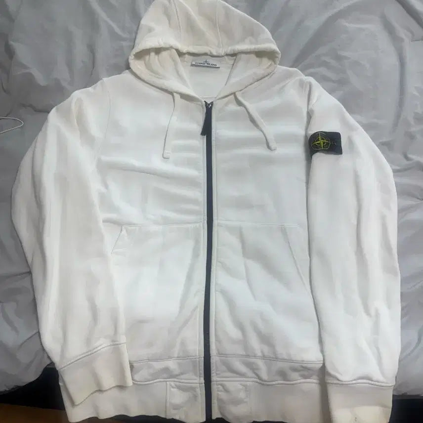 [BUNJANG] Stone Island Hooded Zip-Up XL / 스톤아일랜드 후드집업xl