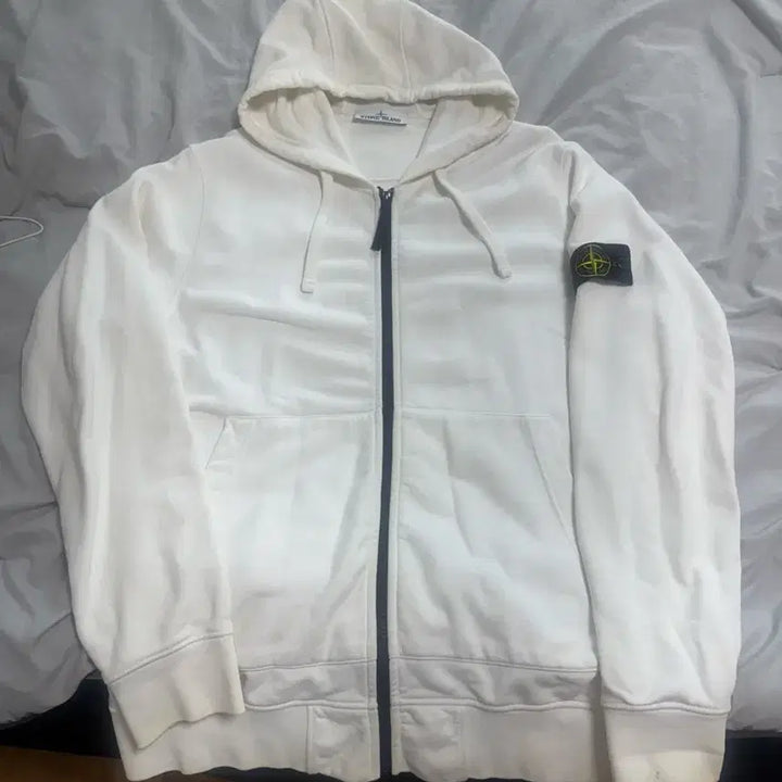 [BUNJANG] Stone Island Hooded Zip-Up XL / 스톤아일랜드 후드집업xl