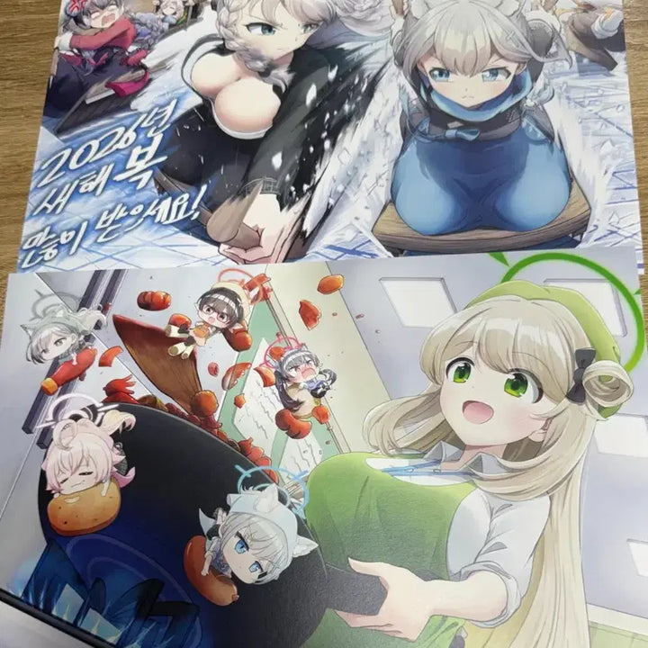[BUNJANG] Blue Archive Abydos Poster Postcard Masking Tape Bundle Set / (일괄) 블루 아카이브 아비도스 포스터 엽서 마스킹테이프 세트