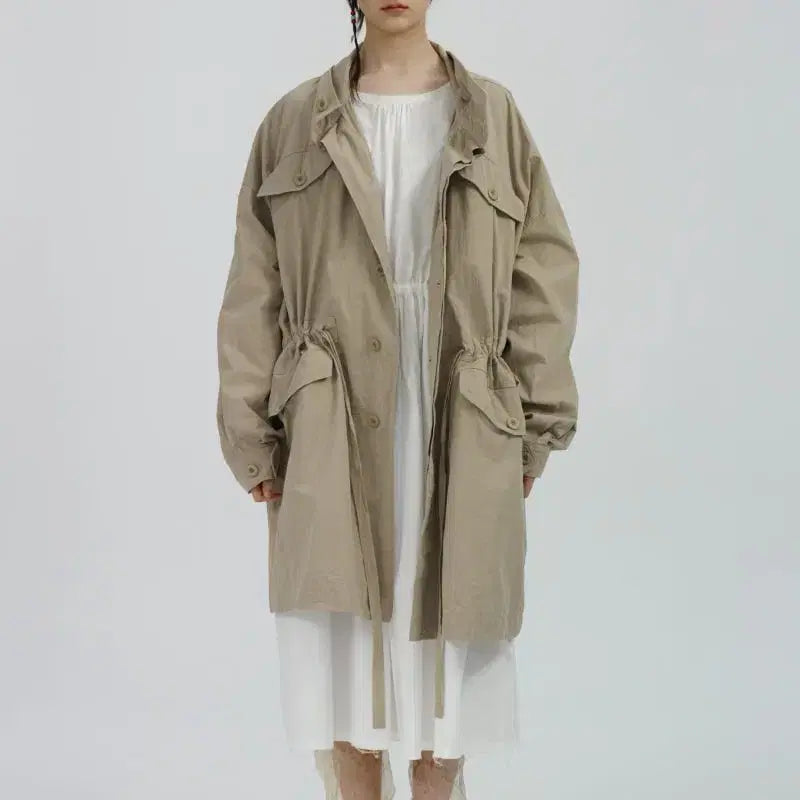[BUNJANG] Via Mia Cotton Strap One-Piece Dress / 비아플레인 Via Mia cotton strap onepiece 새상품