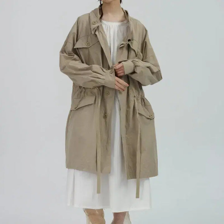 [BUNJANG] Via Mia Cotton Strap One-Piece Dress / 비아플레인 Via Mia cotton strap onepiece 새상품