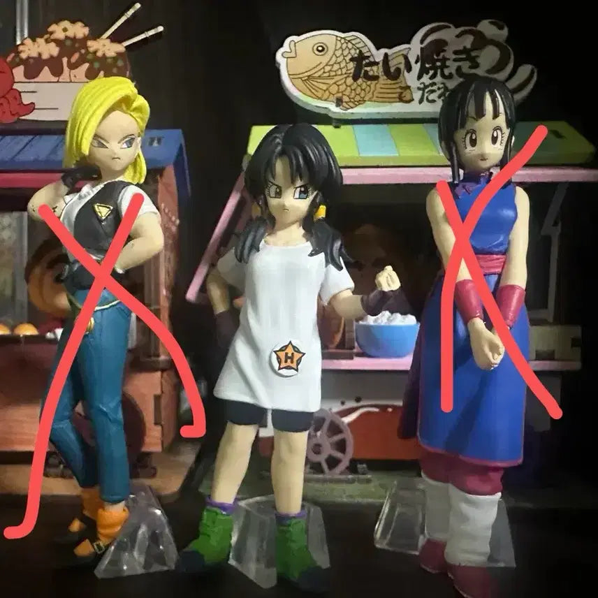 [BUNJANG] Dragon Ball HG Another Gacha Videl Figure / 드래곤볼hg another 어나더 가챠 비델