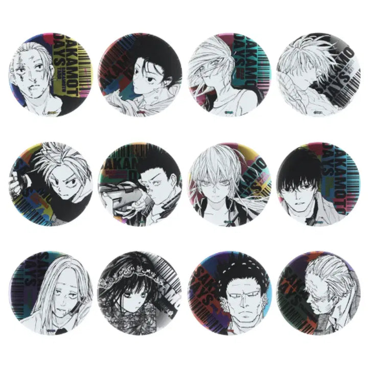 [BUNJANG] Sakaday D Collection Can Badge 2nd Akira / 사카데이 디콜렉션 캔뱃지 2탄 아키라 사카모토데이즈