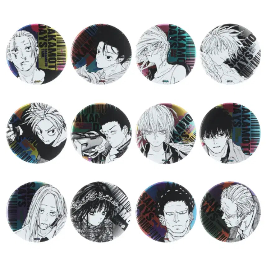 [BUNJANG] Sakaday D Collection Can Badge 2nd Akira / 사카데이 디콜렉션 캔뱃지 2탄 아키라 사카모토데이즈
