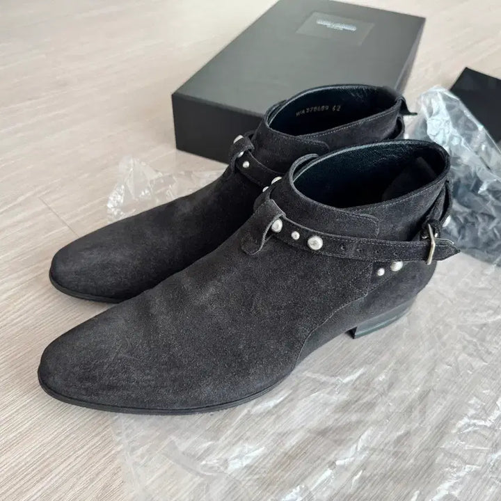 [BUNJANG] Saint Laurent Suede Jodhpur Boots / 생로랑 스웨이드 조드퍼 부츠 42