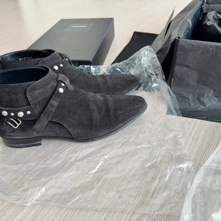 [BUNJANG] Saint Laurent Suede Jodhpur Boots / 생로랑 스웨이드 조드퍼 부츠 42