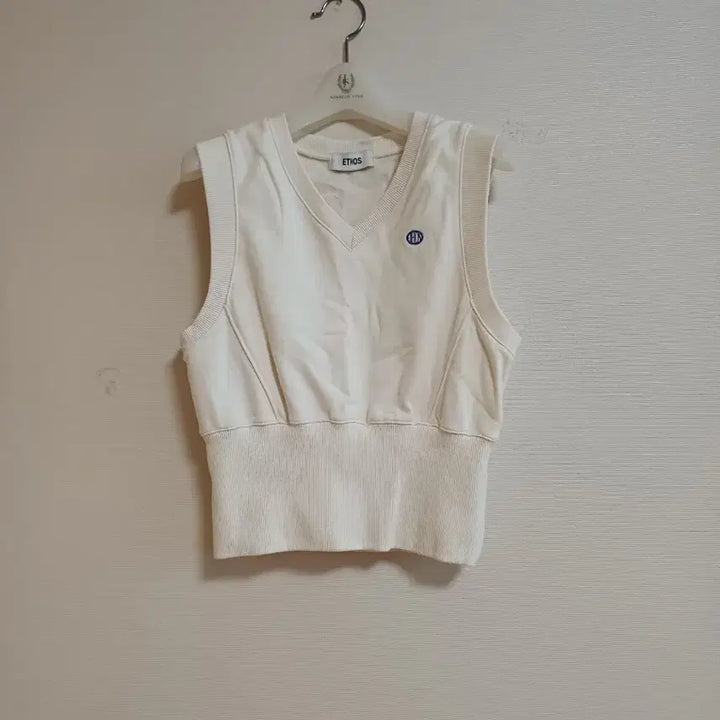 [BUNJANG] Ethos Pure Cotton Ivory Vest / 에토스 순면 베스트 판매합니다