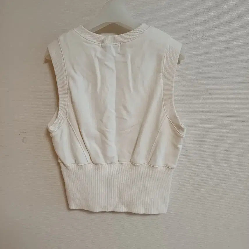 [BUNJANG] Ethos Pure Cotton Ivory Vest / 에토스 순면 베스트 판매합니다