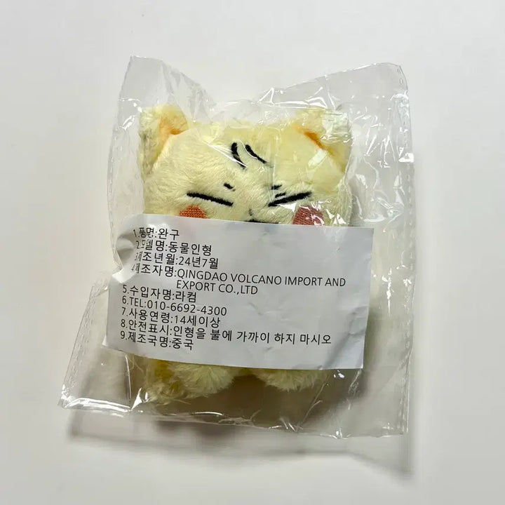 [BUNJANG] BTOB Seo Eunkwang Gwangnyangi Doll / 비투비 서은광 인형 미개봉 광냥이 10cm