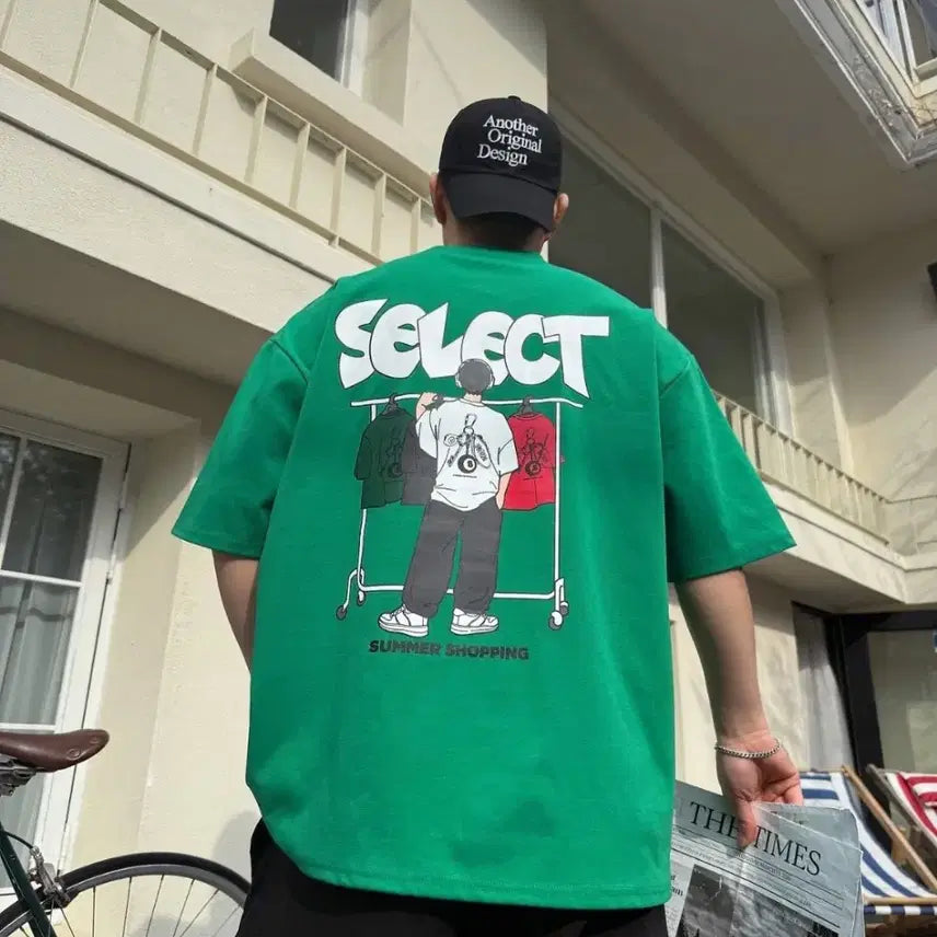[BUNJANG] Select Short Sleeve T-shirt / 셀렉트반팔