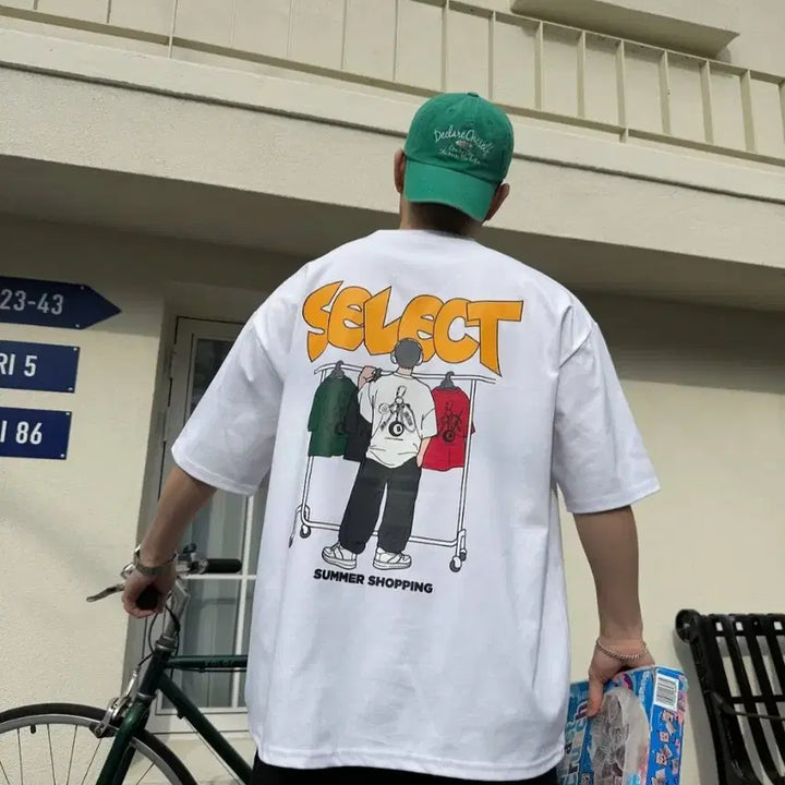[BUNJANG] Select Short Sleeve T-shirt / 셀렉트반팔