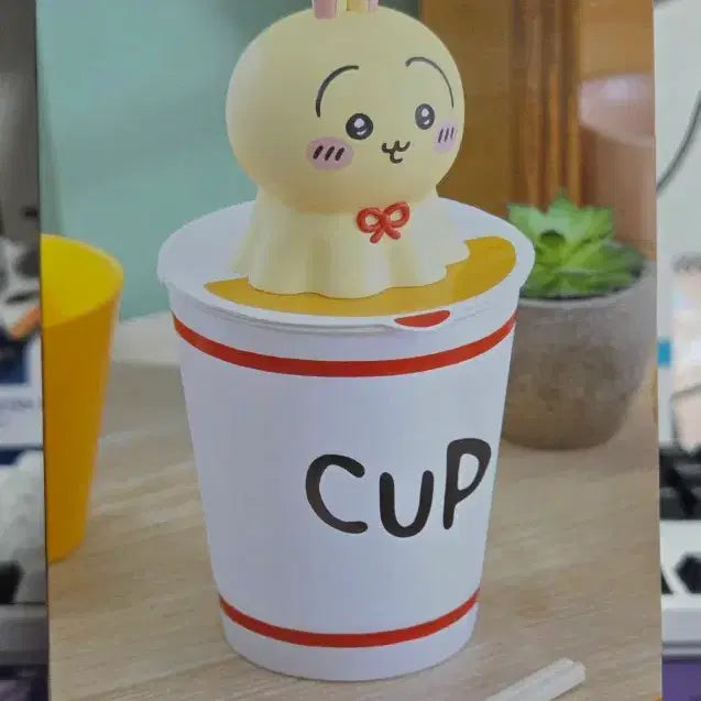 [BUNJANG] Furyu Usagi Fujiwara Chika Noodle Stopper Figure / 우사기 후류 누들스토퍼 우라야햐보우즈