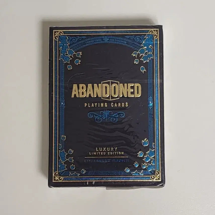 [BUNJANG] Abandoned Luxury Limited Edition Card / Abandoned 럭셔리 리미티드 에디션 카드