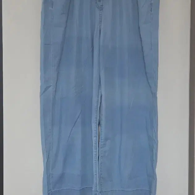 [BUNJANG] Tencel Denim Wide Pants (Size 99) / 99새옷)텐셀 데님 와이드 팬츠 (99사이즈)