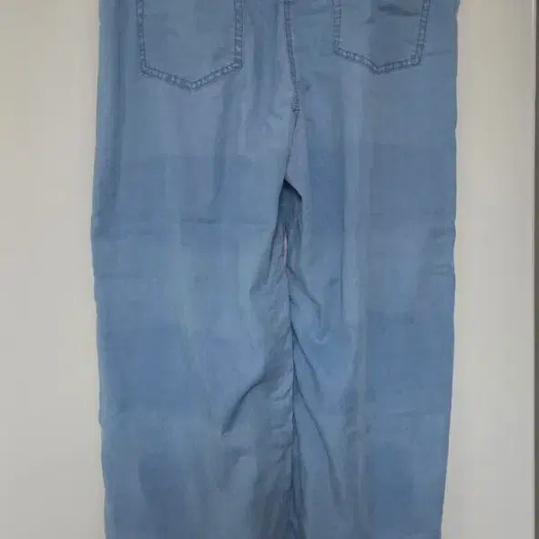 [BUNJANG] Tencel Denim Wide Pants (Size 99) / 99새옷)텐셀 데님 와이드 팬츠 (99사이즈)
