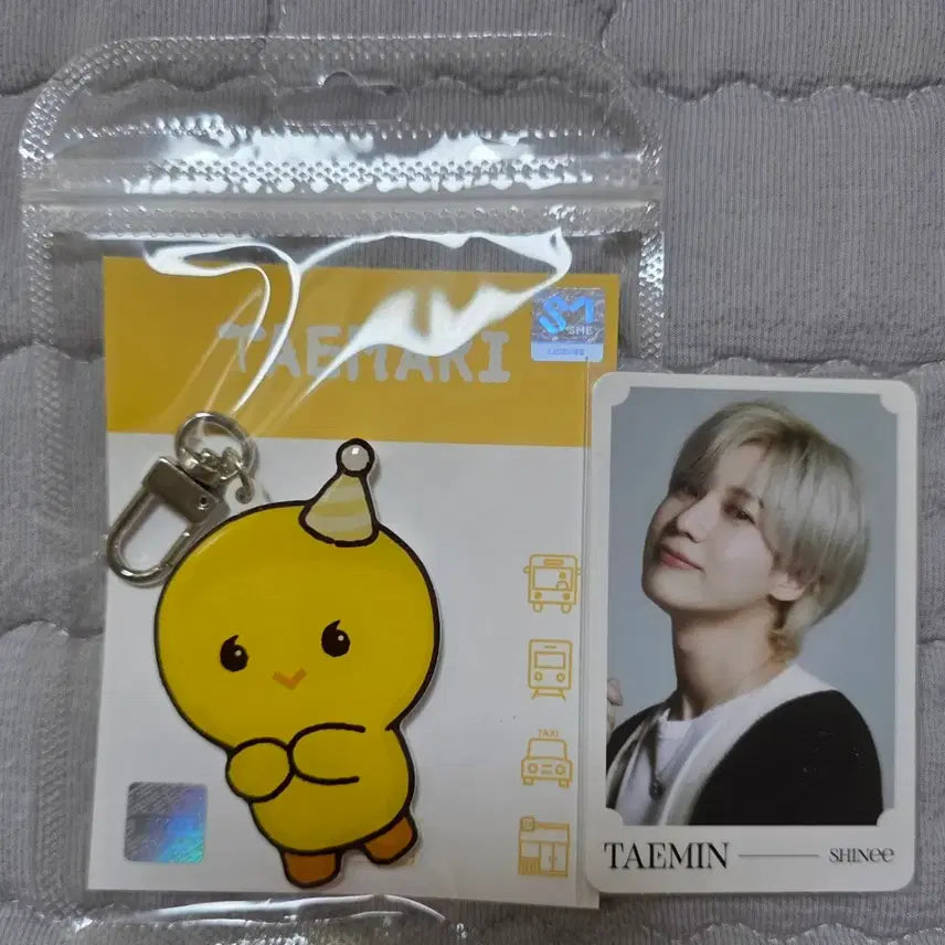 [BUNJANG] SHINee Taemin Ttamari Tag Grip Keyring / 탬아리 태그그립 키링(교통카드)