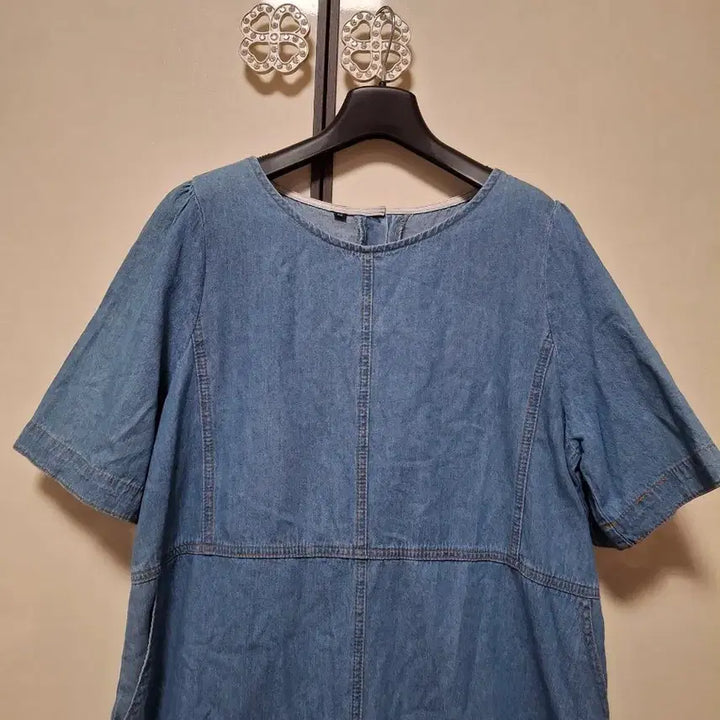 [BUNJANG] BREAL Denim Dress / BREAL   데님 원피스 (94-100-165)  77날씬88사이즈