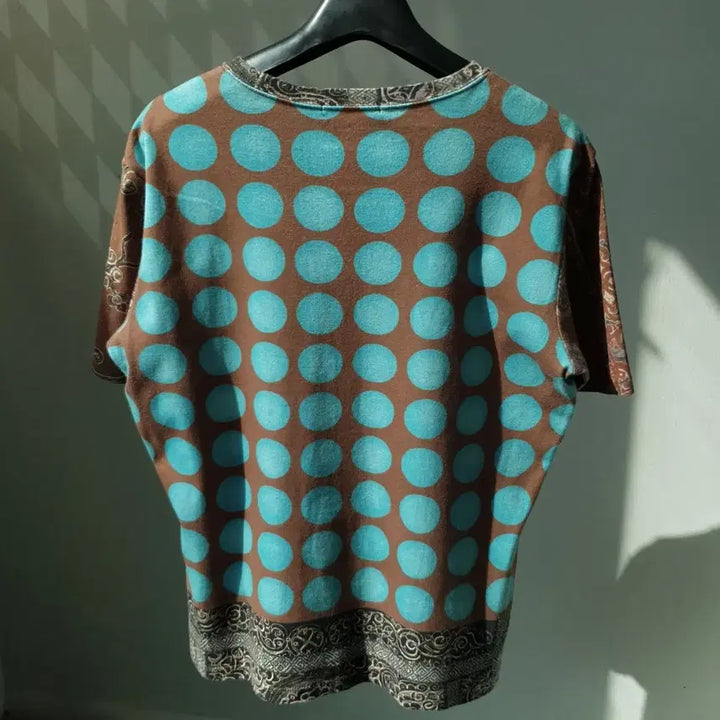 [BUNJANG] Issey Miyake Paisley T-Shirt / 01S/S Issey Miyake Paisley T-Shirt