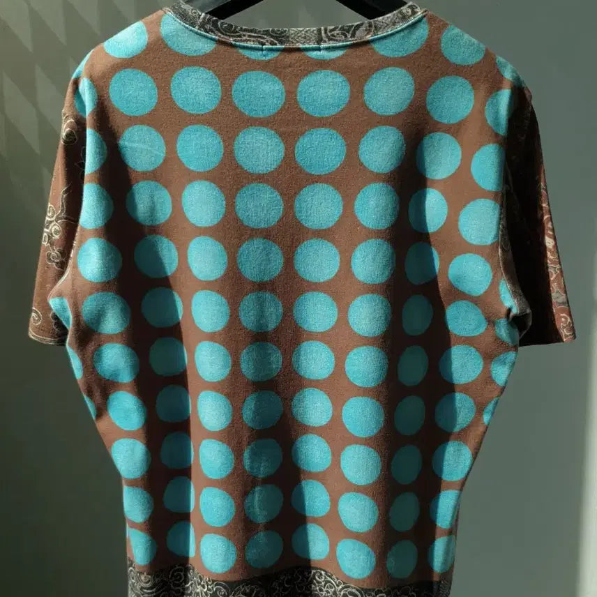 [BUNJANG] Issey Miyake Paisley T-Shirt / 01S/S Issey Miyake Paisley T-Shirt