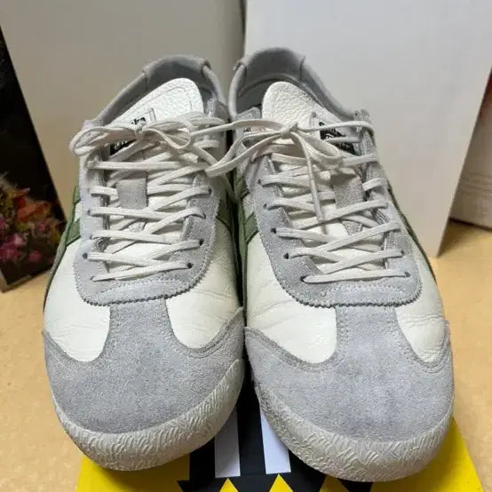 [BUNJANG] Onitsuka Tiger Mexico 66 SD Birch Green Sneakers / 오니츠카타이거 멕시코66 SD 버치 그린