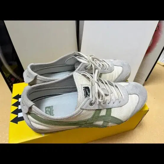 [BUNJANG] Onitsuka Tiger Mexico 66 SD Birch Green Sneakers / 오니츠카타이거 멕시코66 SD 버치 그린