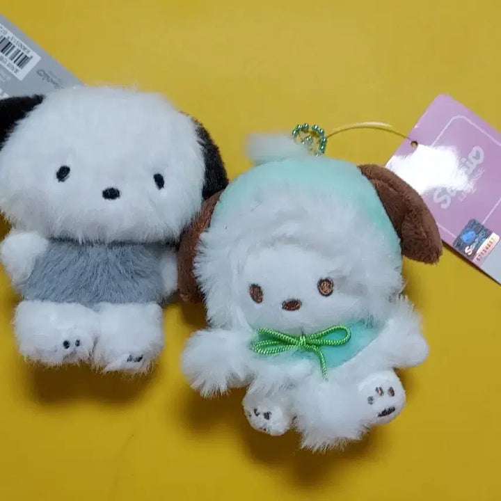 [BUNJANG] Sanrio Pochacco 8cm Keyring (2-Piece Set) / 산리오포차코8센치  키링 2종