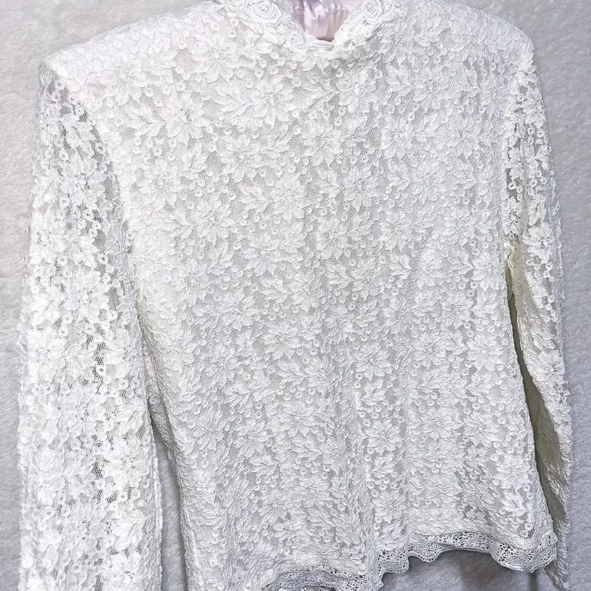 [BUNJANG] Romantic Gothic Angelic Lace Blouse Shirt / 로맨틱고딕 엔젤릭 고스로리 엔틱 레이스 블라우스셔츠 핀터 페어리 오리엔탈