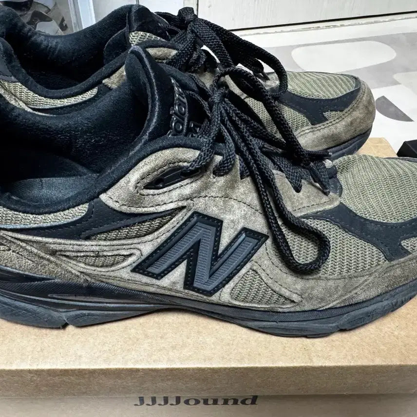 [BUNJANG] New Balance Jound Brown Black Sneakers / [275] 뉴발란스 자운드 브라운 블랙
