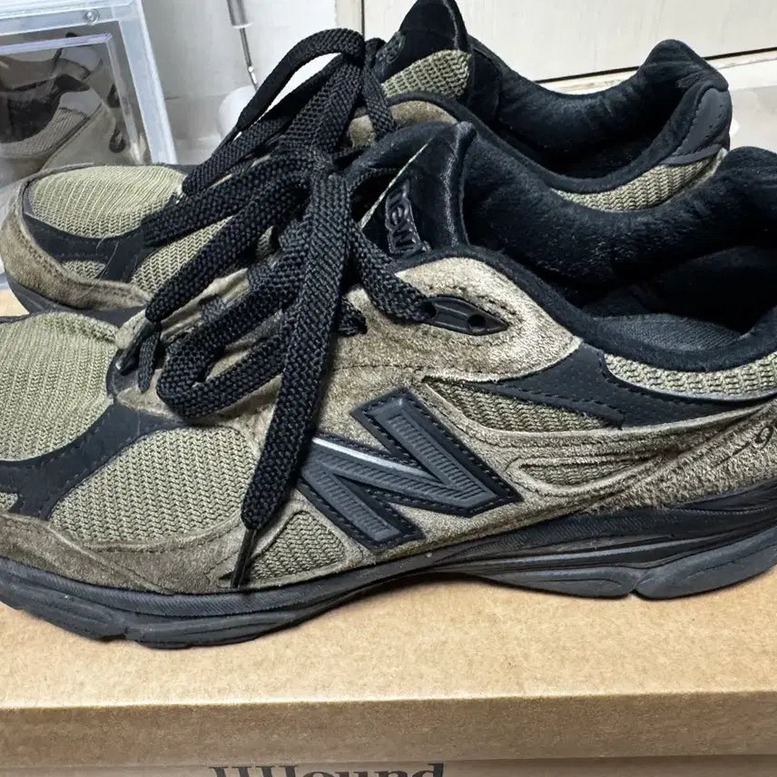 [BUNJANG] New Balance Jound Brown Black Sneakers / [275] 뉴발란스 자운드 브라운 블랙