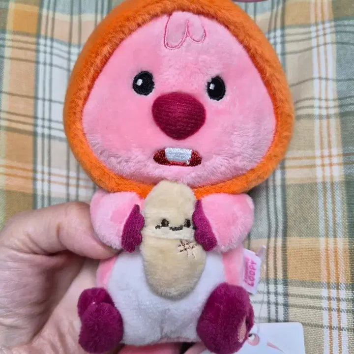 [BUNJANG] Loopy Tangerine Loopy Doll Keyring / 잔망루피 Loopy 귤잔망루피 인형키링