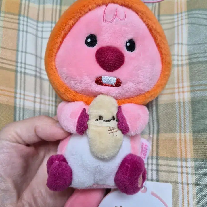 [BUNJANG] Loopy Tangerine Loopy Doll Keyring / 잔망루피 Loopy 귤잔망루피 인형키링