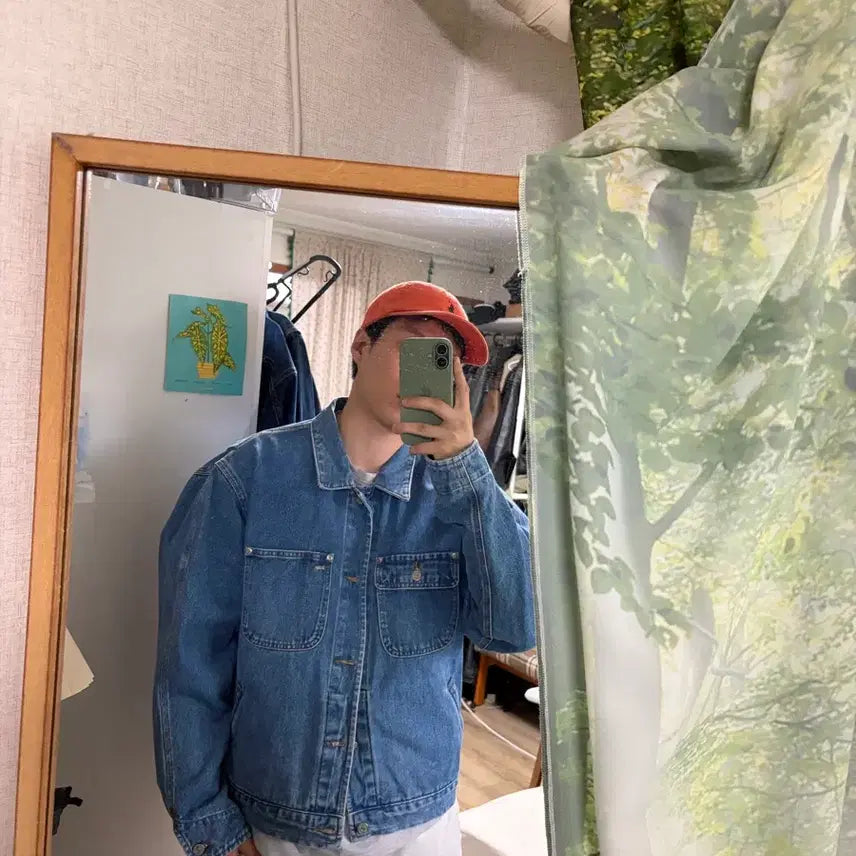 [BUNJANG] Polo Ralph Lauren Dungaree Denim Jacket Made in USA M / M) 폴로 랄프로렌 덩가리 데님 자켓 made in usa