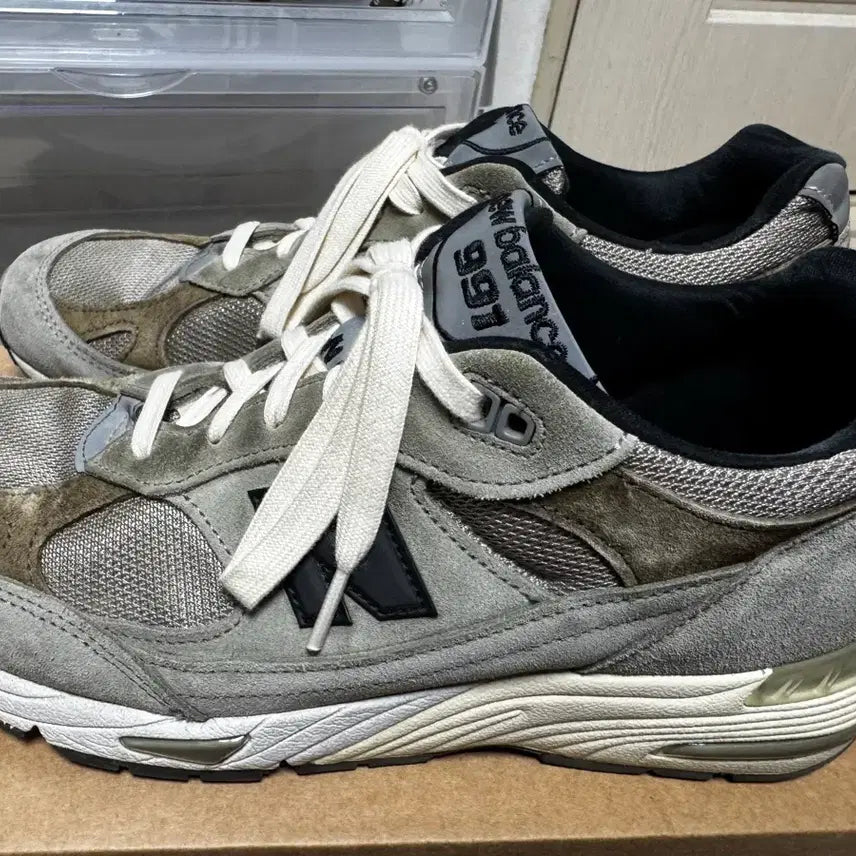 [BUNJANG] New Balance Jound 991 Gray Sneakers / [275] 뉴발란스 자운드 991 그레이