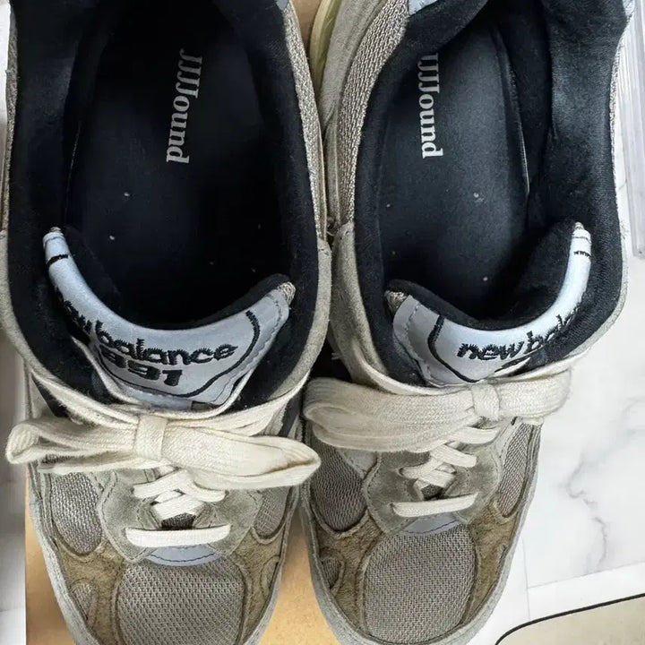 [BUNJANG] New Balance Jound 991 Gray Sneakers / [275] 뉴발란스 자운드 991 그레이