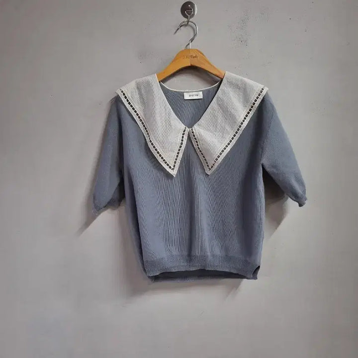 [SOLD OUT] SYSTEM 레이스 컬러블록  니트탑
