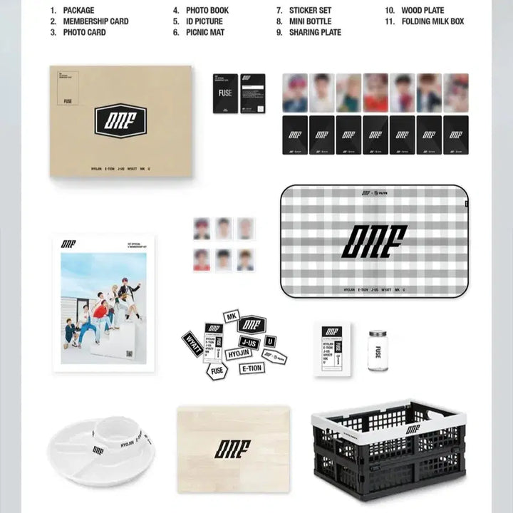 [SOLD OUT] 온앤오프 퓨즈1기 웰컴키트 양도합니다