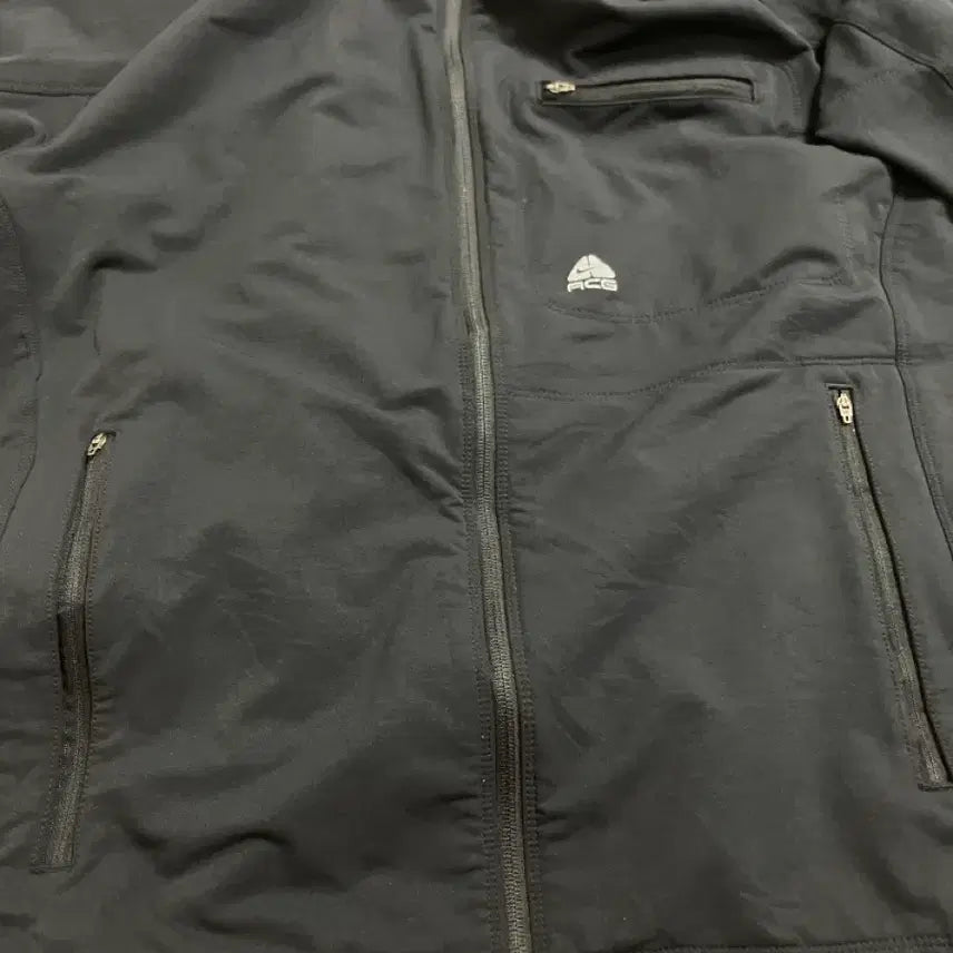 [BUNJANG] Nike ACG Soft Shell Windbreaker Jacket - Black (XL) / 나이키 ACG 바람막이 소프트쉘 블랙 XL 로아 몽벨 파타고니아