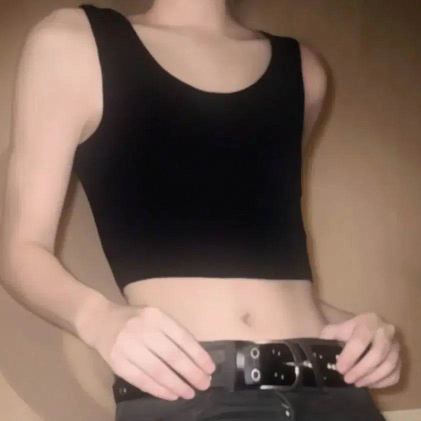 [BUNJANG] Black Rock Belt Punk Grunge Fashion / 블랙 락 벨트 펑크 그런지 패션