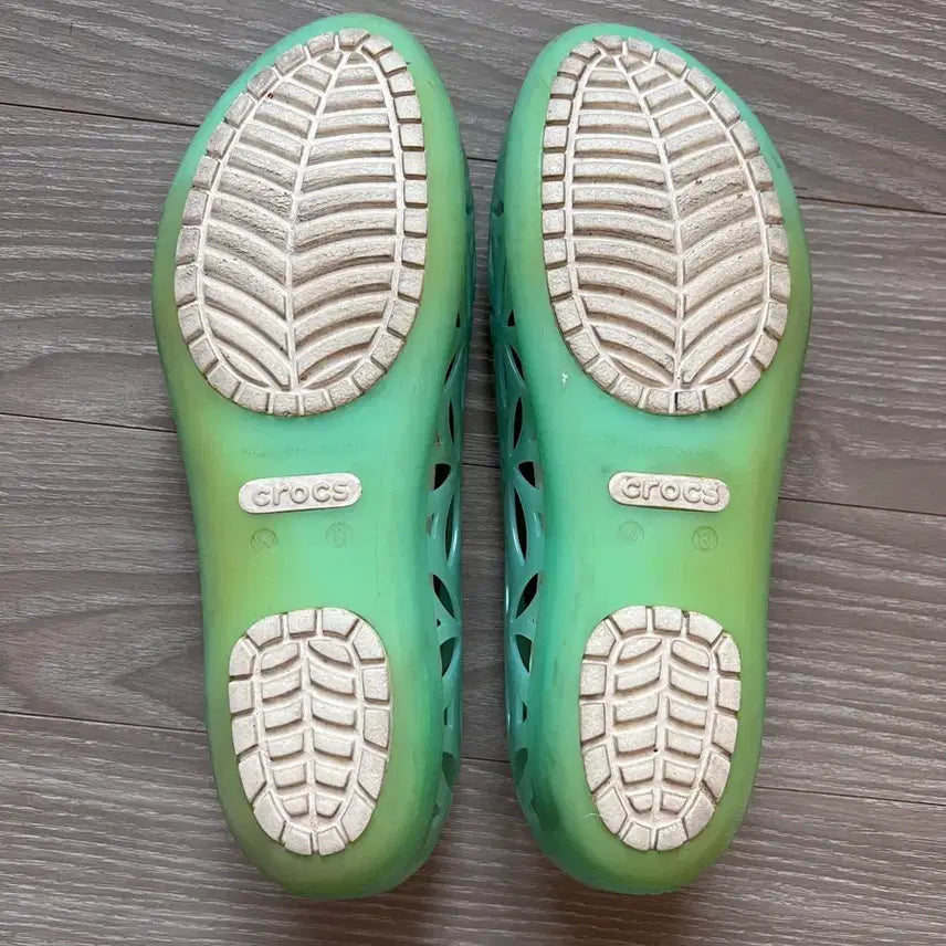 [BUNJANG] Crocs Mint Jelly Flat Shoes Sandals Iconic Comfort / 크록스 민트 젤리플랫슈즈샌들 아이코닉 컴포트 8