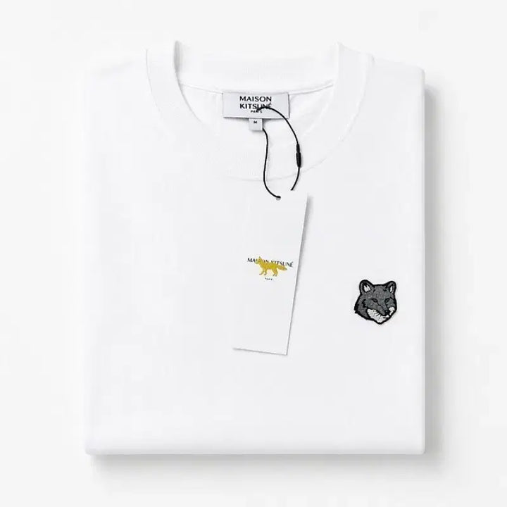 [BUNJANG] Maison Kitsune Round Neck Short Sleeve T-shirt / 