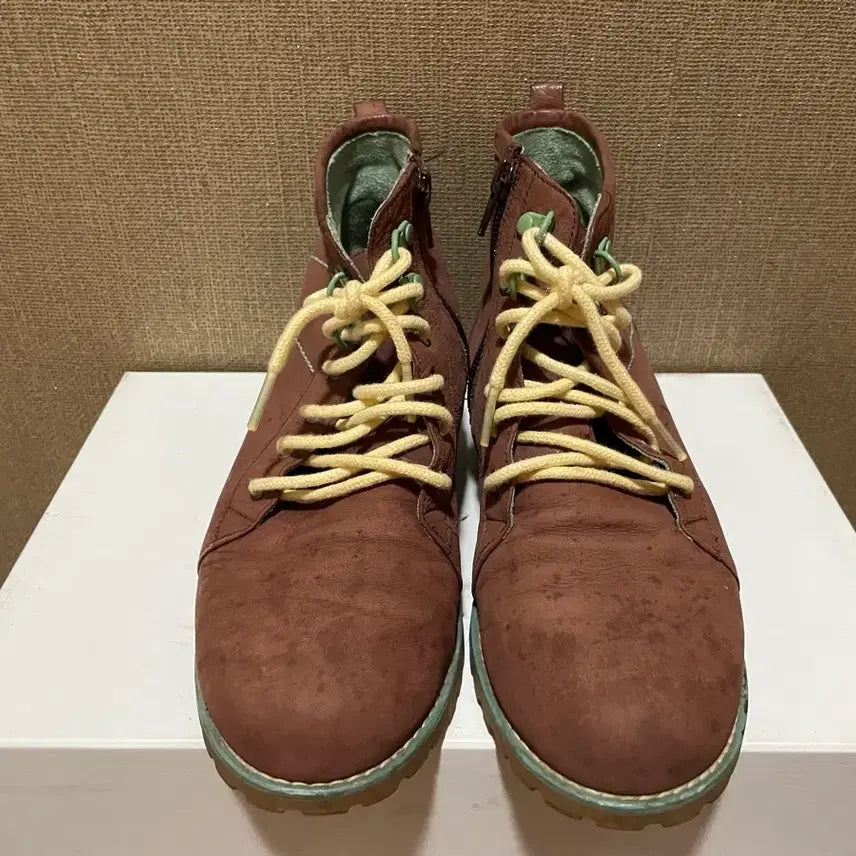 [BUNJANG] Landrover Brown Ankle Boots / 235) Landrover 브라운 앵클 부츠
