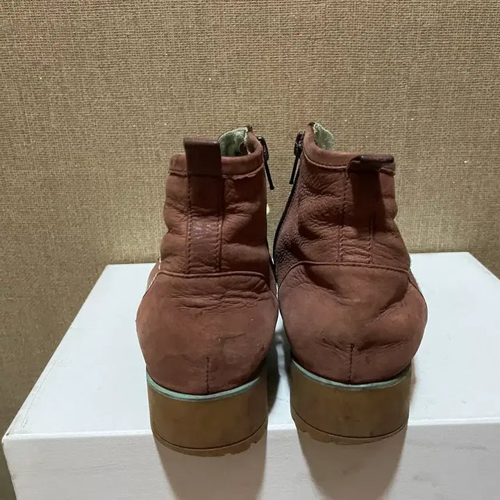 [BUNJANG] Landrover Brown Ankle Boots / 235) Landrover 브라운 앵클 부츠