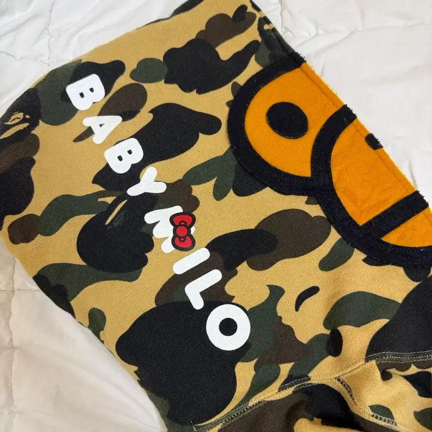 [BUNJANG] BAPE Kitty Hoodie Yellow / 베이프 정품 키티 후드집업 황계